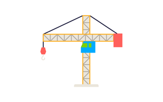 Crane Machine Free Sticker PNG
