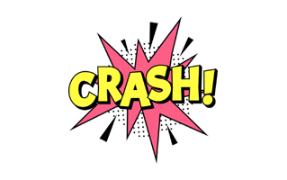 Crash Free Sticker PNG