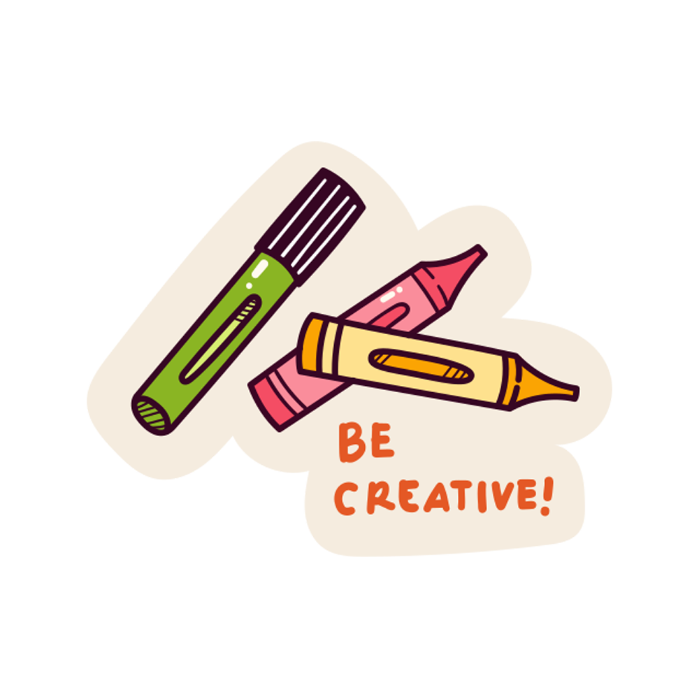 Crayons Free Sticker Transparent Picture