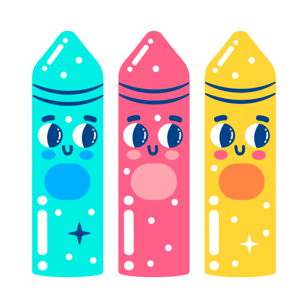 Crayons Free Sticker Transparent Gallery