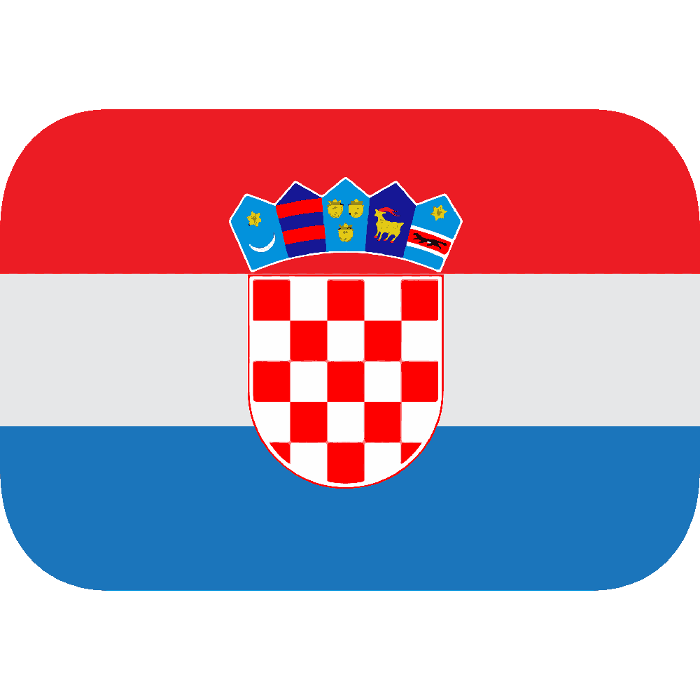 Croatia Flag Transparent Clipart