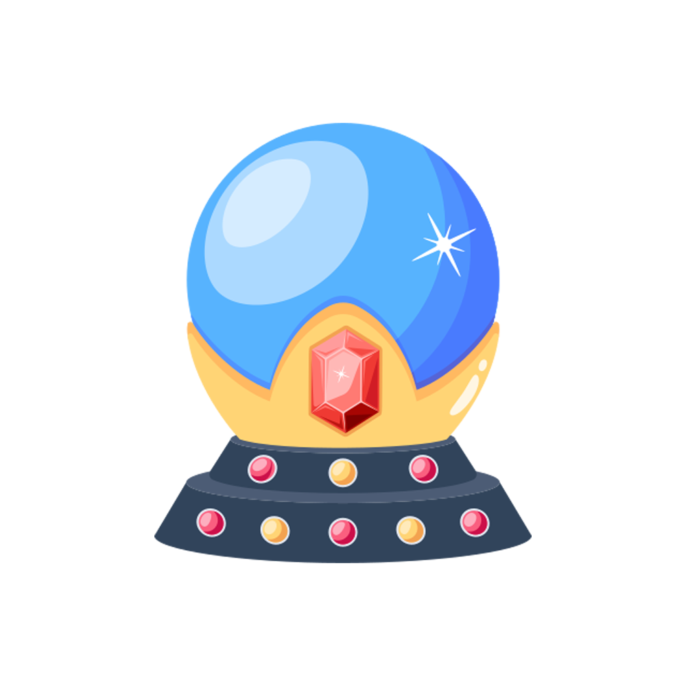 Crystal Free Sticker Transparent Image