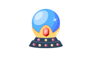 Crystal Free Sticker PNG