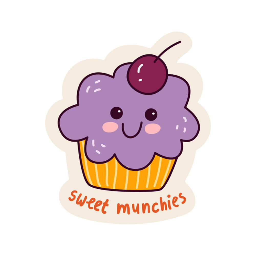 Cupcakes Free Sticker Transparent Image