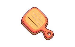 Cutting Board Free Sticker PNG