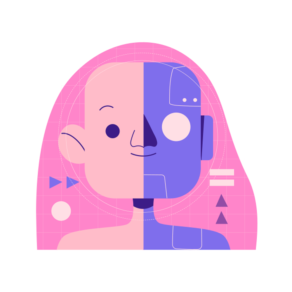 Cyborg Free Sticker Transparent Clipart