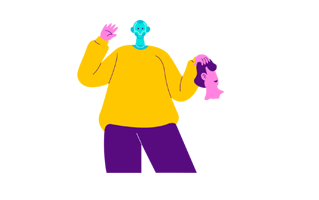 Cyborg Free Sticker PNG