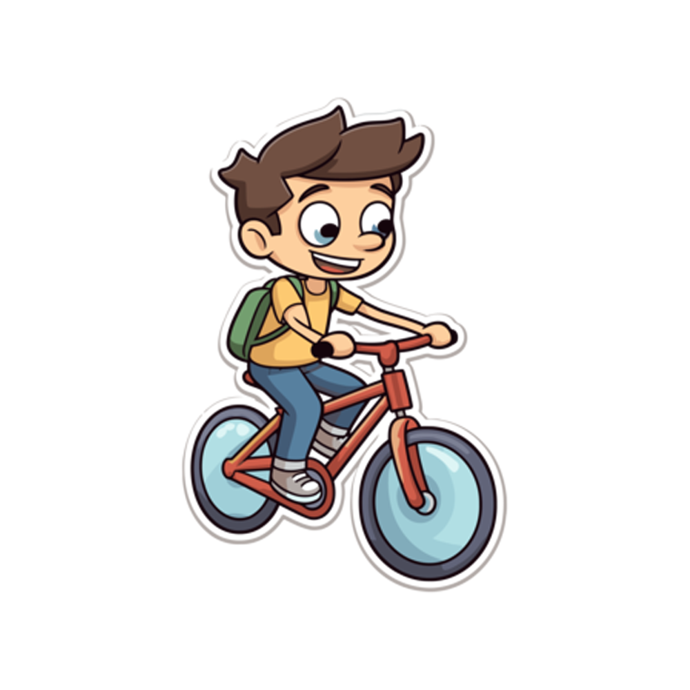 Cyclist Sticker Photo Transparent Gallery