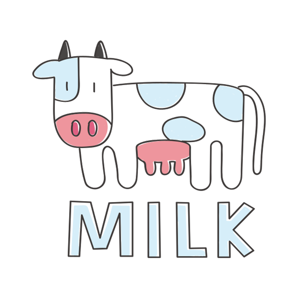 Dairy Sticker Transparent Photo