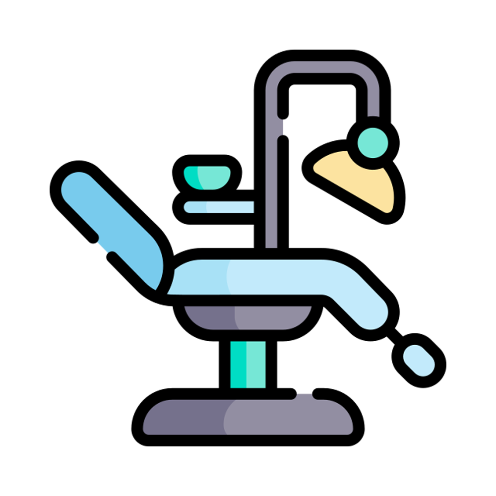 Dentist Chair Sticker Transparent Image