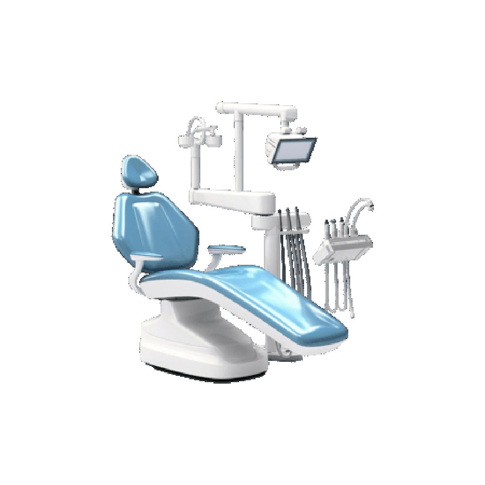 Dentist Chair Sticker Transparent Picture