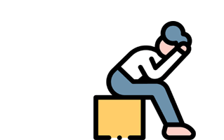 Depressed Free Sticker PNG