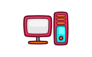 Desktop Pc Sticker PNG