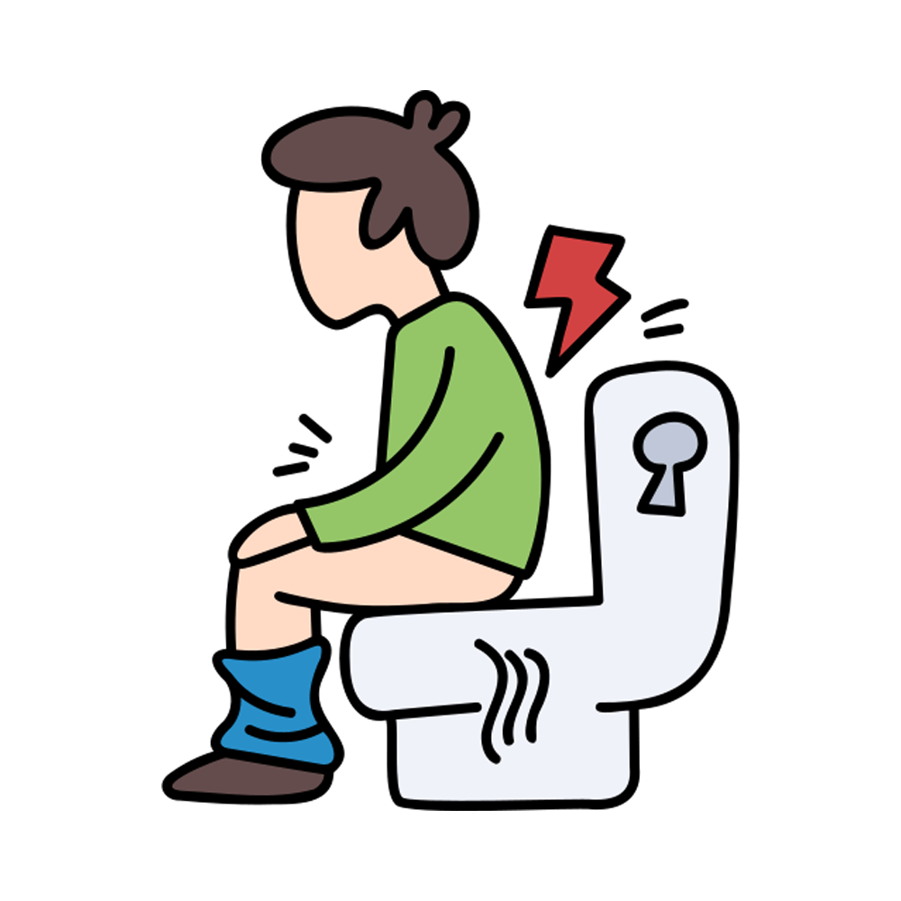 Diarrhea Free Sticker Transparent Clipart