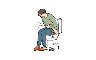 Diarrhea Free Sticker PNG