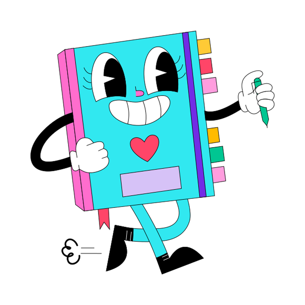 Diary Free Sticker Transparent Image
