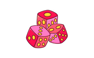 Dice Free Sticker PNG