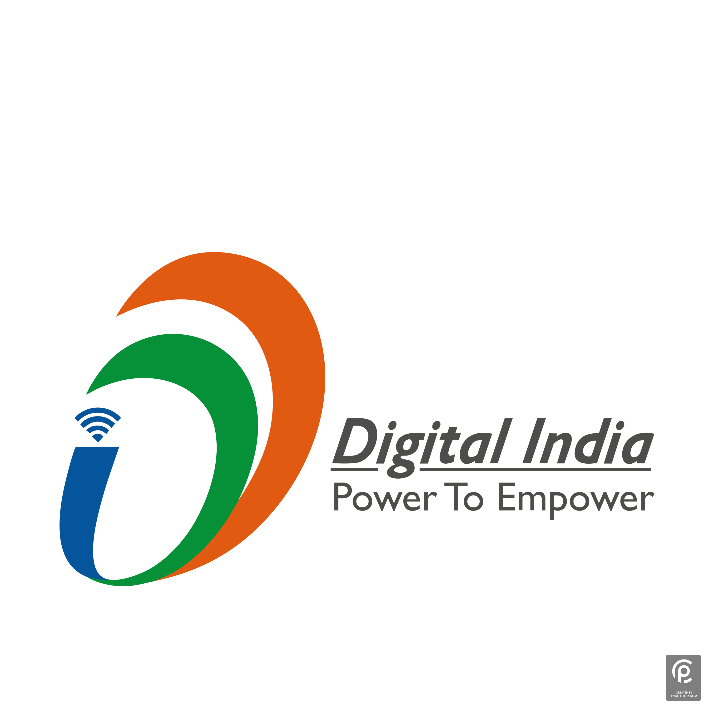 Digital India Logo Transparent Clipart