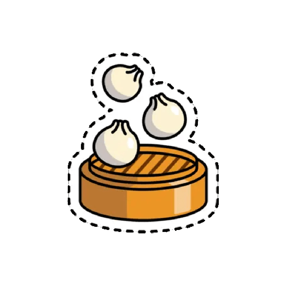 Dim Sum Free Sticker Transparent Photo