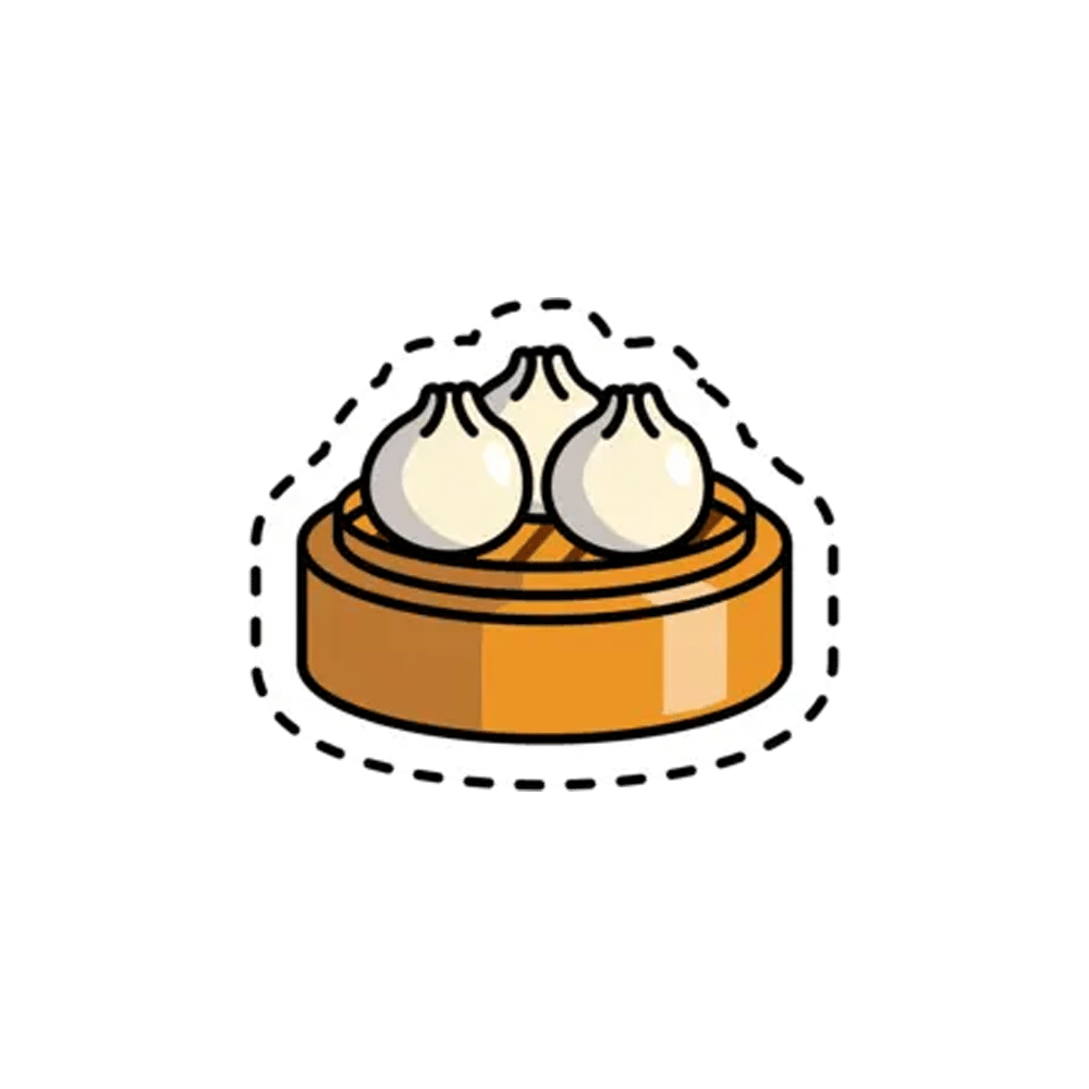 Dim Sum Free Sticker Transparent Picture