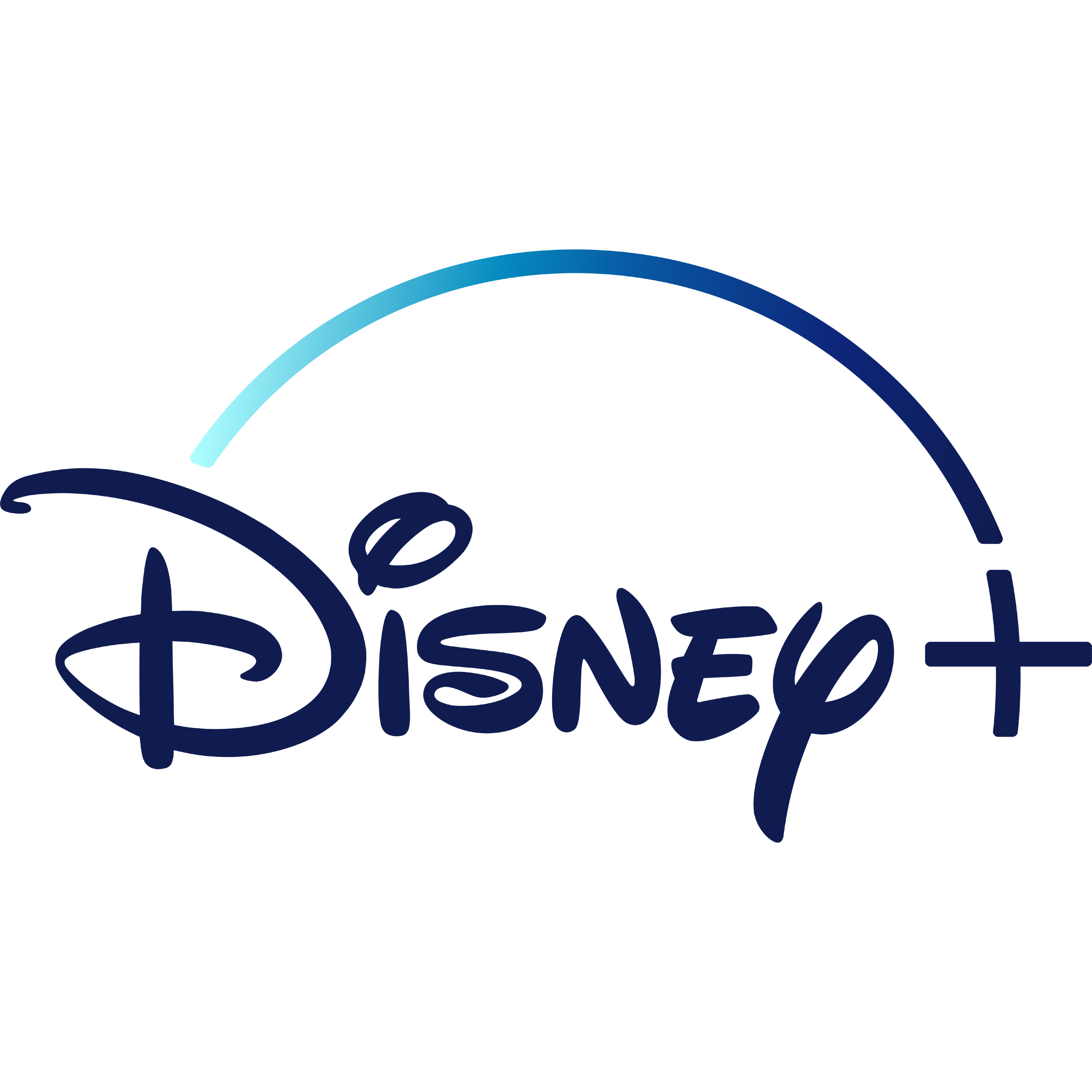 New disney plus logo