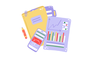 Documents Free Sticker PNG