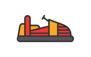 Dodgem Sticker PNG