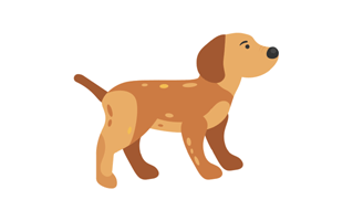 Dog Free Sticker PNG