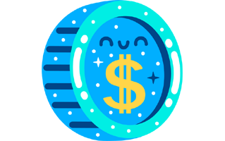 Dollar Free Sticker PNG