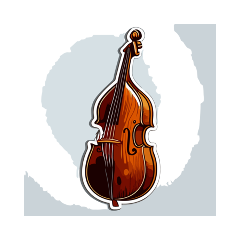Double Bass Free Sticker Photo Transparent Gallery