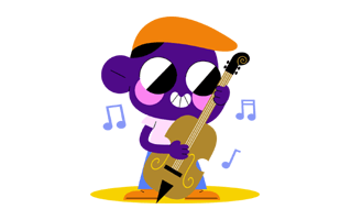 Double Bass Free Sticker PNG