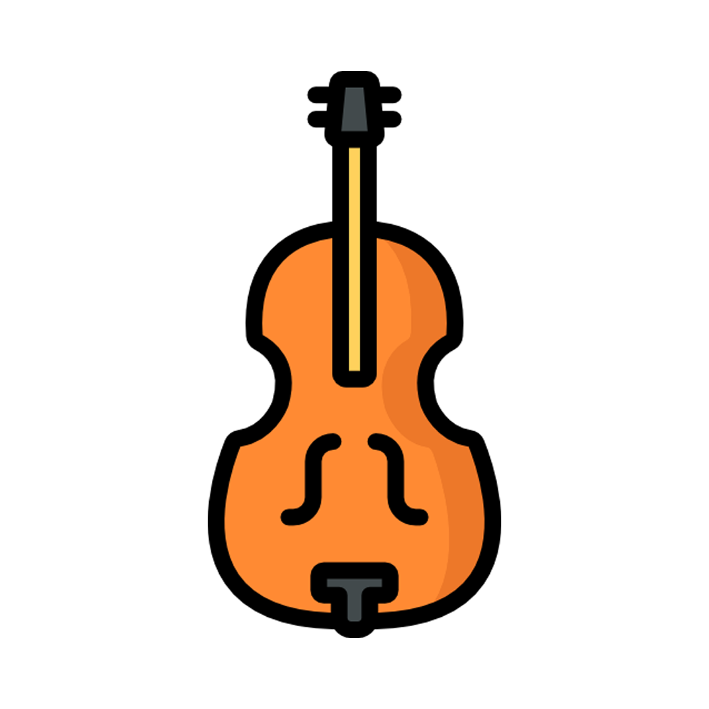 Double Bass Sticker Photo Transparent Image