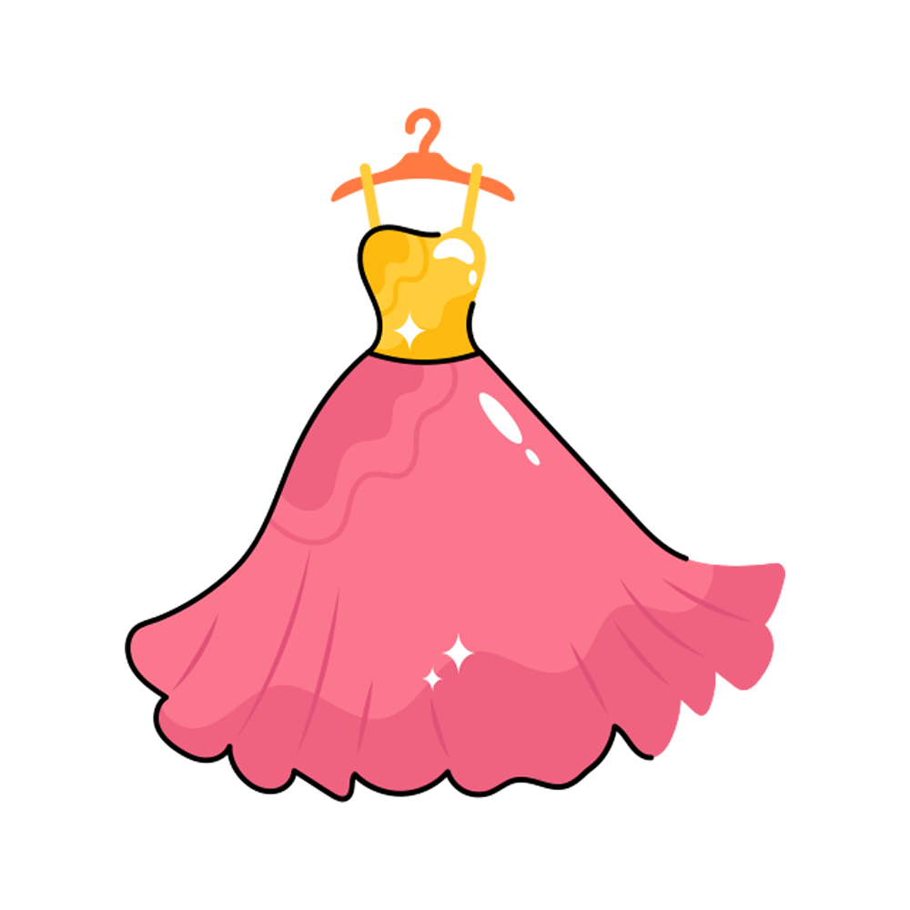 Dress Free Sticker Transparent Photo