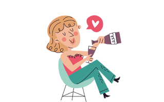 Drinking Free Sticker PNG