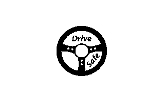 Drive Safe Free Sticker PNG
