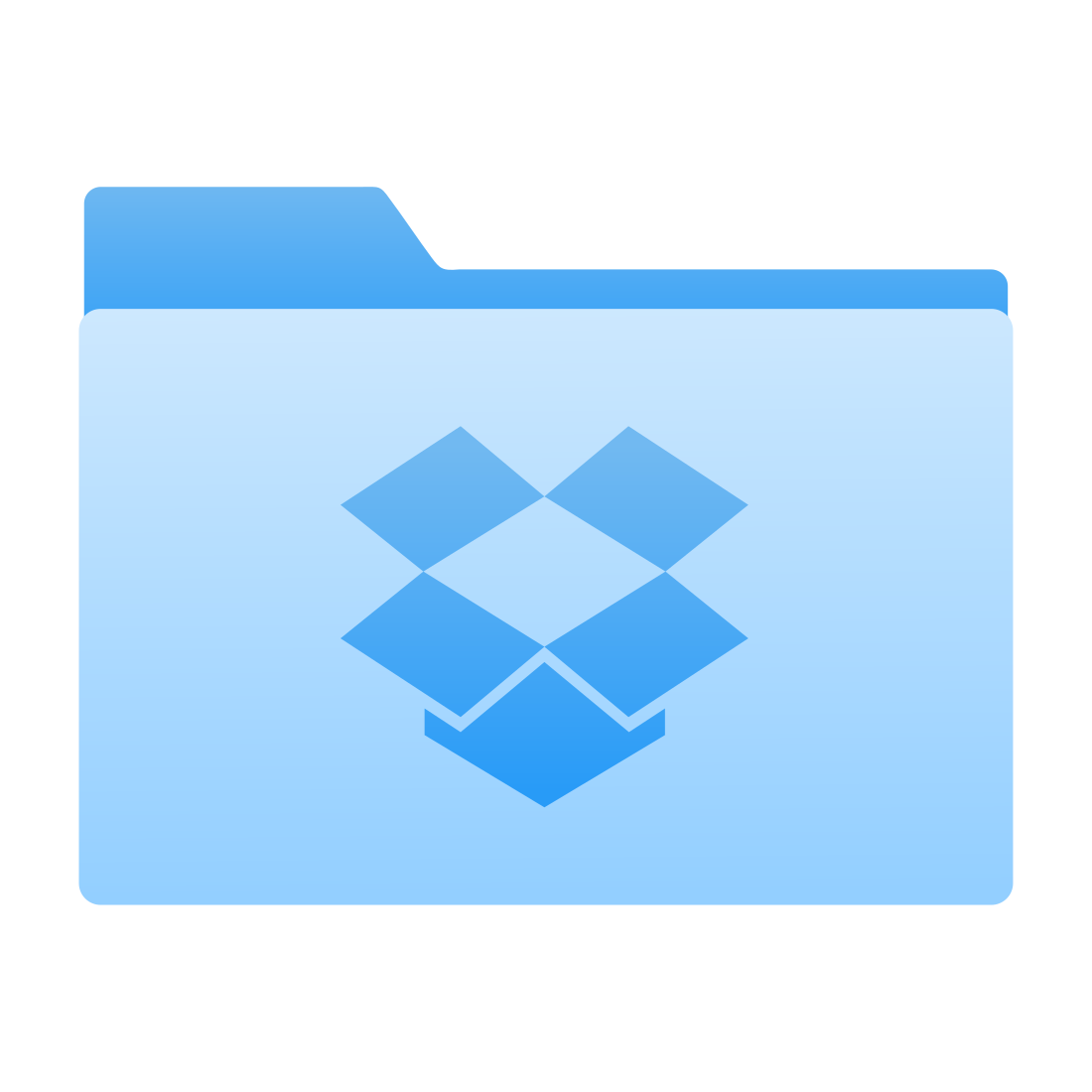 Dropbox Folder Transparent Logo