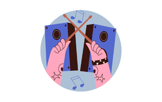 Drumstick Free Sticker PNG