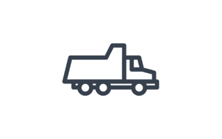 Dumper Truck Sticker PNG
