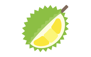 Durian Free Sticker PNG