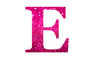 E Alphabet PNG