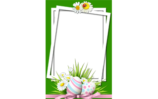 Easter Frame PNG