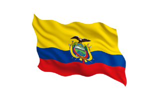 Ecuador Flag PNG