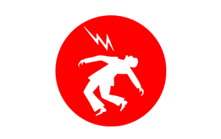 Electric Shock Free Sticker PNG