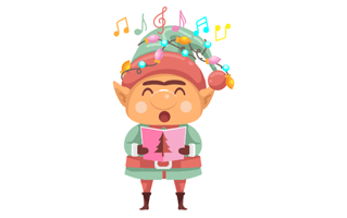 Elf Free Sticker PNG