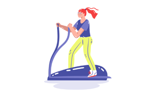 Elliptical Free Sticker PNG