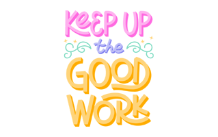 Encouraging Sticker PNG