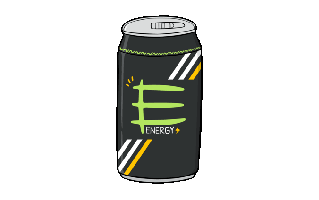 Energy Drink Sticker