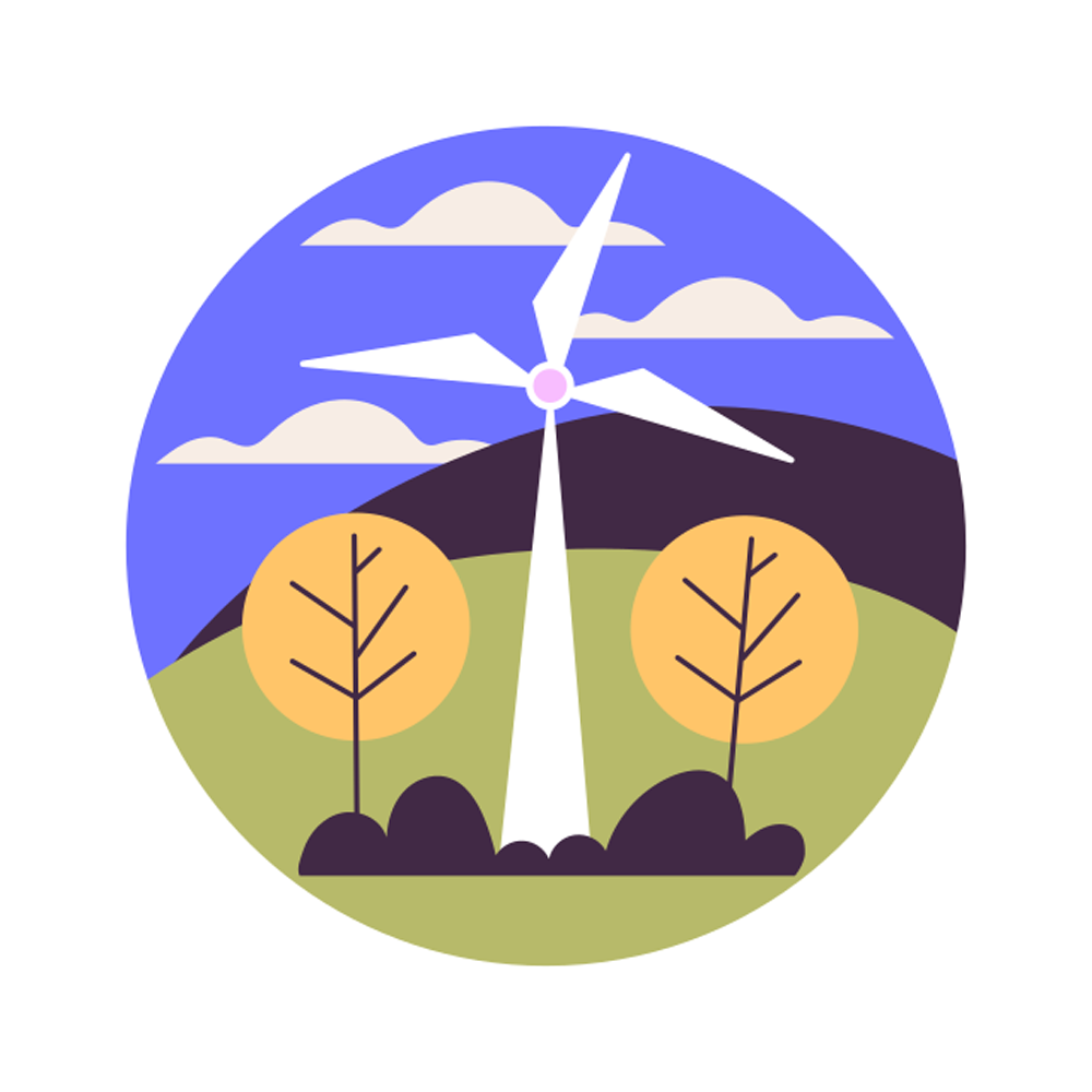 Eolic Energy Free Sticker Transparent Photo