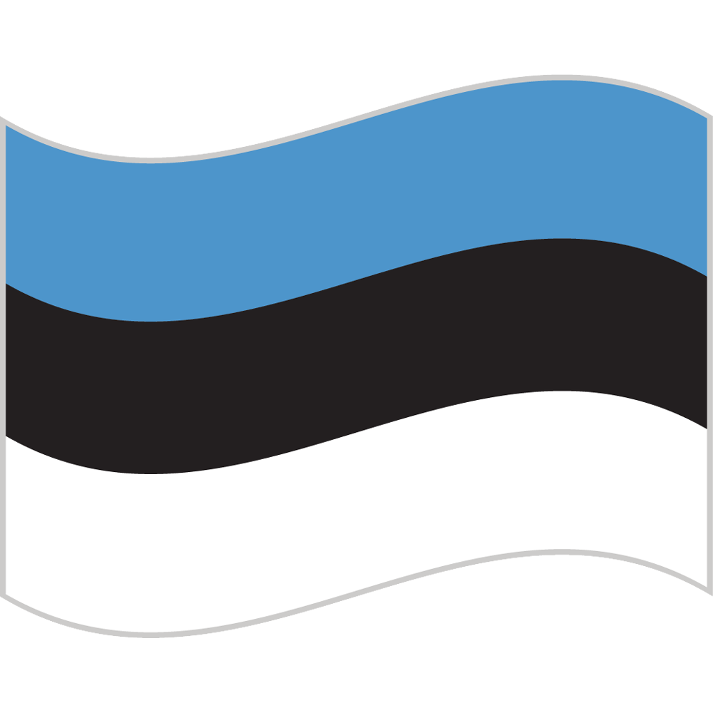Estonia Flag Transparent Picture