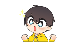 Excited Free Sticker PNG